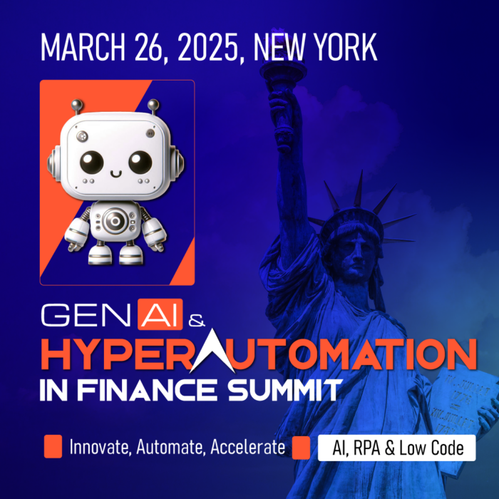 GenAI & HyperAutomation in Finance Summit