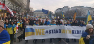 Rallies in support of Ukraine in Europe