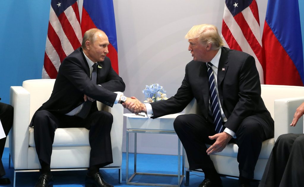 Vladimir Putin and Donald Trump