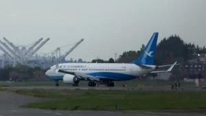 Boeing 737 max returned to US