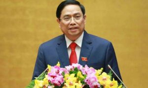 Vietnam's Prime Minister Pham Minh Chinh